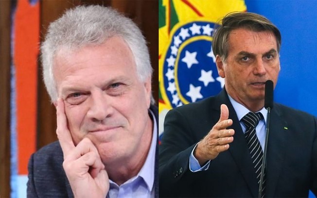 Além disso, o jornalista falou sobre as decisões de Bolsonaro a respeito da Educação no Brasil. (Foto: Reprodução).