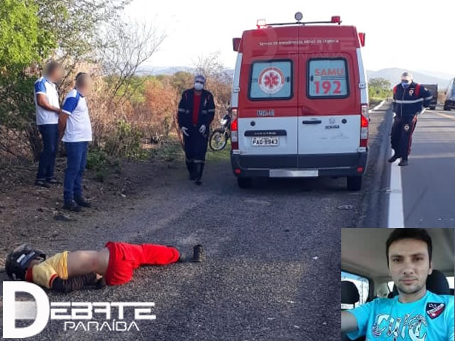 Após serem realizados os procedimentos de perícia, o corpo foi removido ao IML de Cajazeiras, para ser feita o exame cadavérico (Foto: Debate Paraíba)