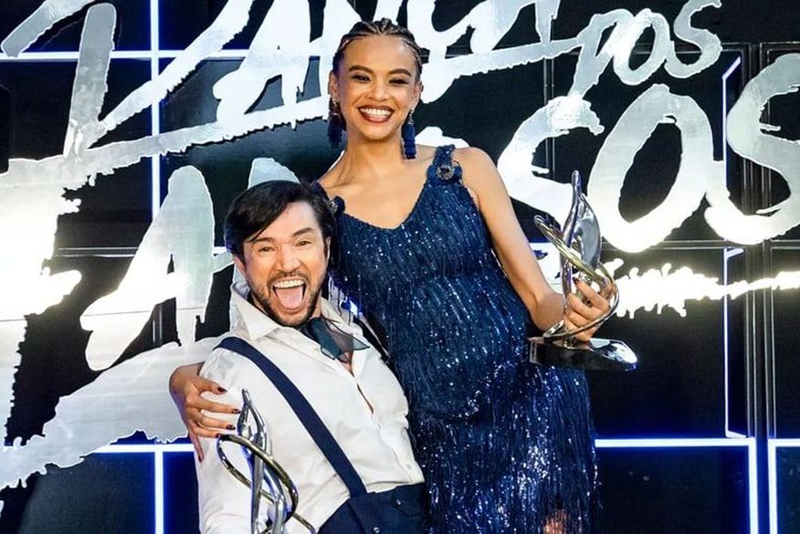 Lucy Ramos venceu a Dança dos Famosos (Foto: Reprodução).