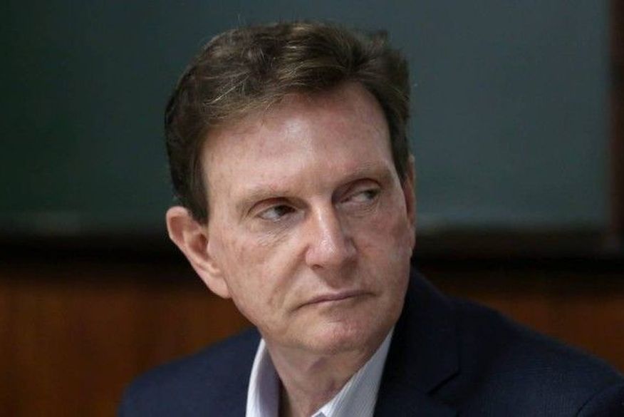 Marcelo Crivella foi preso nesta manhã (Foto: Reprodução).