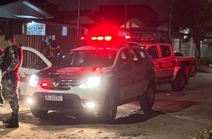Mesmo com as diligências realizadas pela Polícia Militar, nenhum suspeito foi localizado e preso (Foto: Reprodução)