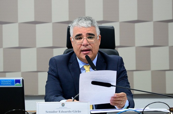 O senador Eduardo Girão é autor do requerimento para a audiência - Foto: Pedro França/Agência Senado