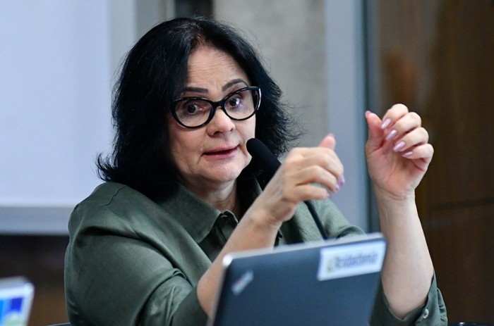 A senadora Damares Alves foi a relatora do projeto - Foto: Geraldo Magela/Agência Senado