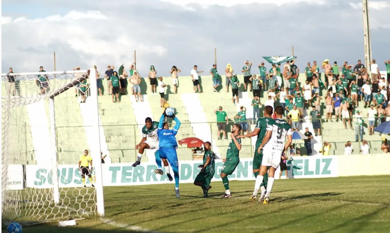 A etapa final começou com mudança de postura do Sousa. (Foto: Reprodução).