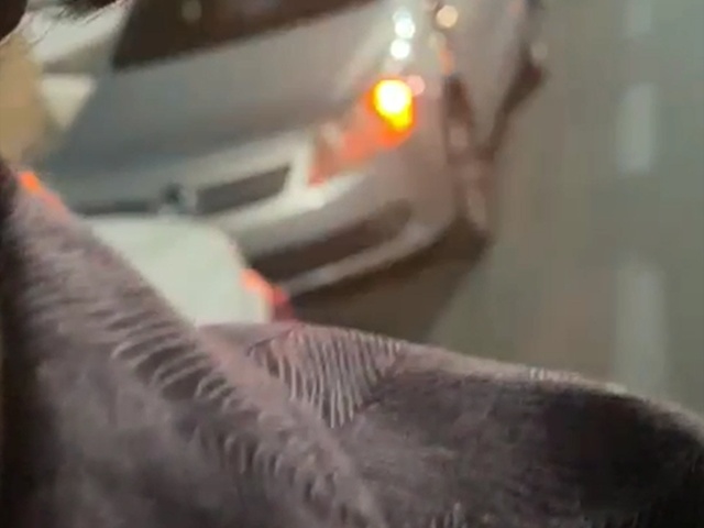 Vídeo: Casal é flagrado supostamente fazendo relações sexuais dentro de veículo em via pública na cidade de Sousa