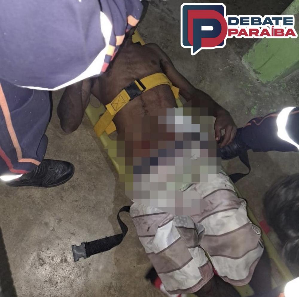 Mesmo com as diligências efetuadas pelas guarnições de serviço da Polícia Militar, o autor do crime não foi localizado e preso (Foto: Reprodução Debate Paraíba)
