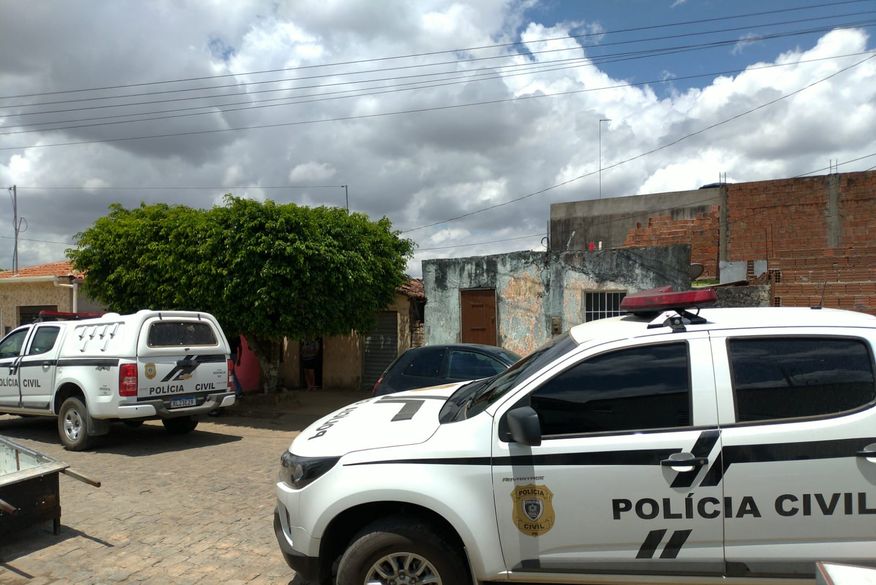 Após ser preso, o acusado foi levado à delegacia de Polícia Civil de Pombal, sendo apresentado a autoridade policial judiciária para serem adotadas as medidas cabíveis (Foto: Reprodução)