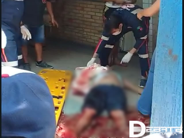 Após ser realizado o atendimento pré-hospitalar, encaminhou a vítima ao Hospital Regional de Sousa (Foto: Reprodução Redes Sociais)