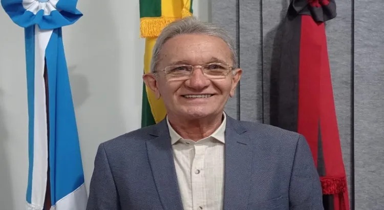 Presidente da Câmara Municipal de São Domingos, José Bezerra de Sousa. (Foto: Reprodução).