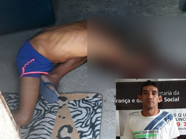 Após os procedimentos no local do crime, o corpo será levado ao NUMOL de Patos (Foto: Reprodução Redes Sociais)