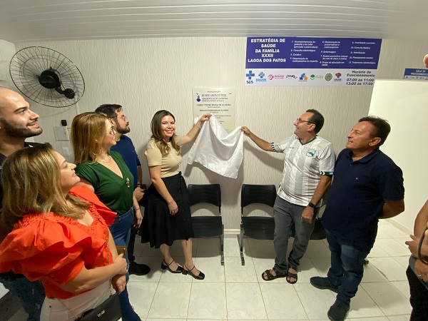 Para a secretária Amanda Silveira, é mais uma ação relevante em que Sousa foi presenteada com mais uma UBS de estrutura moderna, equipamentos de última geração e equipe altamente qualificada. (Foto: Divulgação).