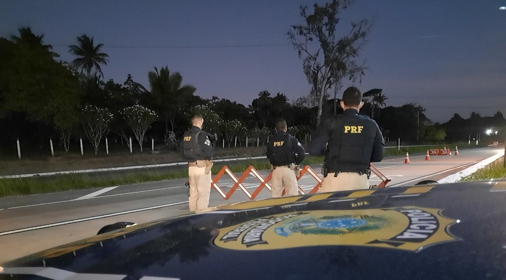 Mortes em acidentes caem 75% em rodovias federais na PB no feriado do réveillon 2021, diz PRF — Foto: PRF-PB/Divulgação