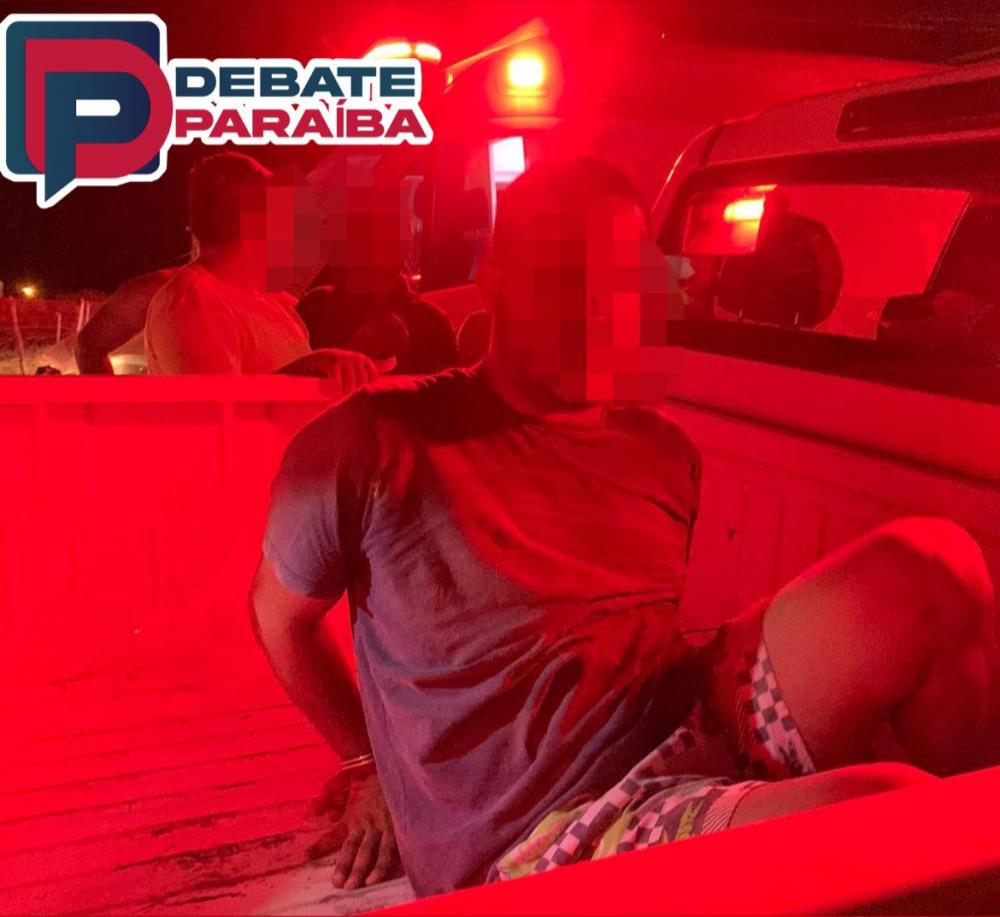 O suspeito foi detido e conduzido à delegacia de Polícia Civil, sendo apresentado ao delegado de plantão para serem adotadas as medidas pertinentes ao caso (Foto: Reprodução Debate Paraíba)