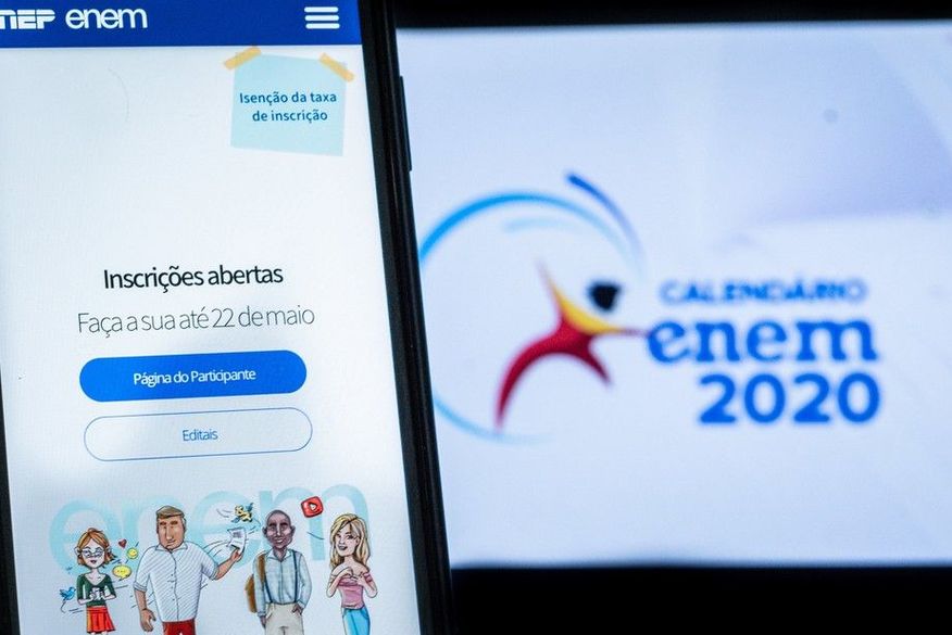 Enem 2020 foi adiado por causa da pandemia do coronavírus. (Foto: Antonio Molina/Fotoarena/Estadão Conteúdo)