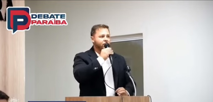 Francisco das Chagas Lopes Filho, vice-prefeito de São Mamede, assume a prefeitura. (Foto: Reprodução).