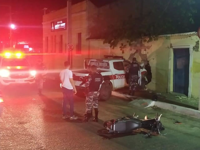 Após o atendimento médico, o jovem será conduzido à Delegacia Distrital de Sousa, para serem adotadas as medidas necessárias (Foto: Reprodução Redes Sociais)