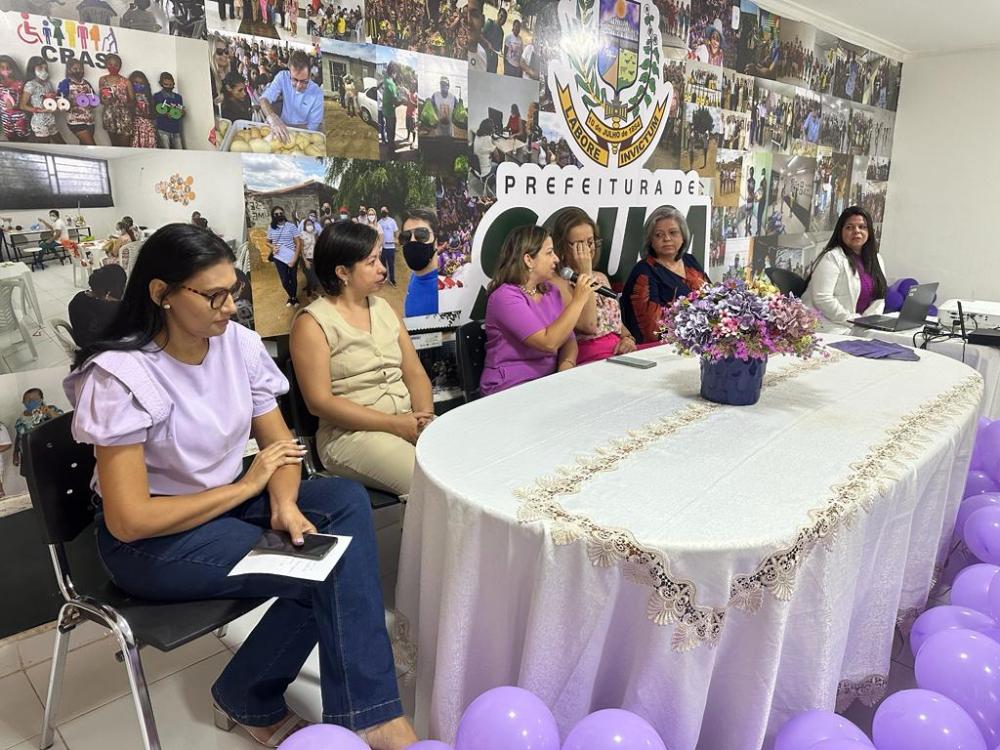 A delegada Patrícia Forny ressaltou a importância de as mulheres denunciarem os agressores. (Foto: Reprodução).