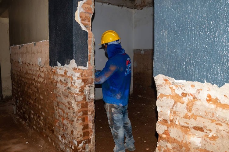 O valor investido na obra, com recursos próprios, ultrapassa R$ 300 mil reais.