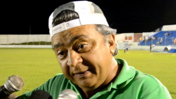 Aldeone Abrantes é presidente do Sousa e lamentou o fato (Foto: Reprodução).