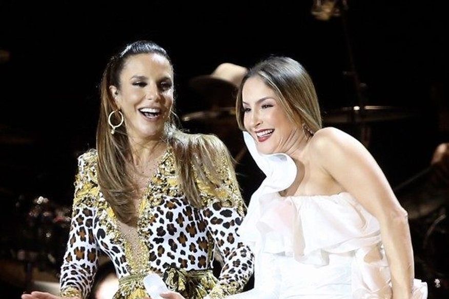 Ivete Sangalo e Claudia Leitte. (Foto: Manuela Scarpa/Brazil News).