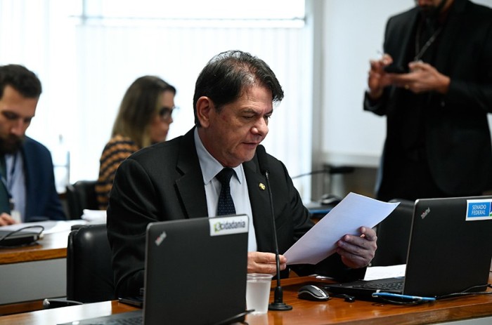 Cid Gomes relatou a proposta, que virou lei; ele apontou a importância do reggae para a capital do Maranhão - Foto: Roque de Sá/Agência Senado