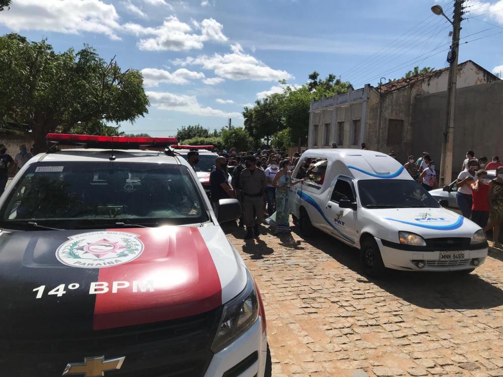 O militar faleceu no Hospital Regional de Cajazeiras por complicações de uma úlcera (Foto: Blog do Angelo Lima)