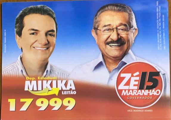 Mikika falou que tem votado sempre em Maranhão e que espera que ele se recupere logo para que na próxima eleição possa ir às urnas novamente. (Foto: Recuperação).