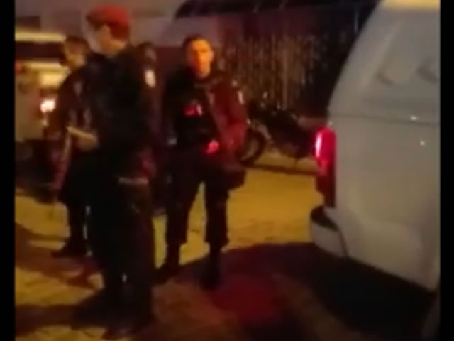 O preso foi levado à Delegacia Distrital de Sousa, sendo apresentado ao delegado de plantão para serem adotados os procedimentos necessários ao caso (Foto: Reprodução Redes Sociais)