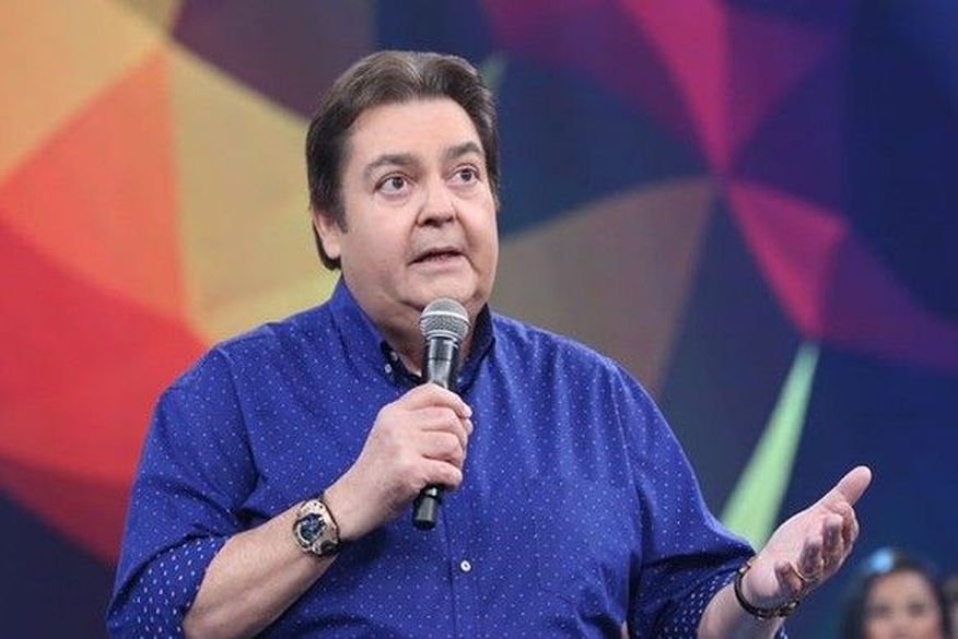 O apresentador Fausto Silva (Foto: Reprodução).