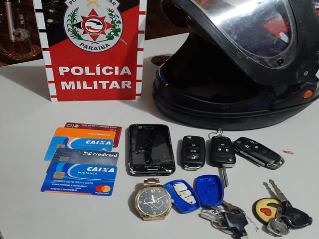 Diligências continuam com o objetivo de capturar e prender os acusados dos roubos que já foram identificados (Foto: Divulgação PMPB)