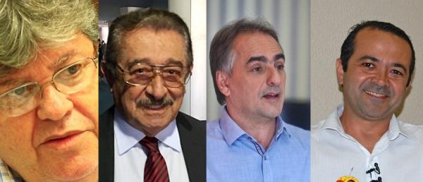 Ibope divulga números na disputa pelo governo da Paraíba. (Foto: Reprodução).