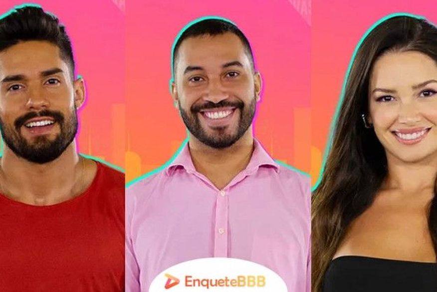 Acrebiano, Gilberto e Juliette disputam a permanência na casa na noite desta terça-feira (09). (Foto: Reprodução).