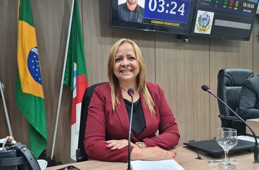 Vereadora Lana Dantas (Rede), pré-candidata a prefeita de Sousa. (Foto: Reprodução).