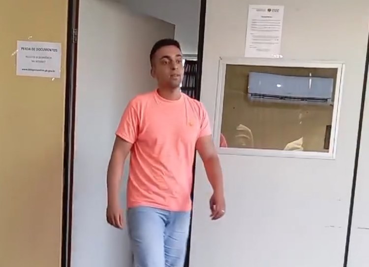 A prisão preventiva do acusado havia sido decreta pelo Juízo da 1ª Vara da Comarca de Sousa, sertão paraibano. (Foto: Reprodução).