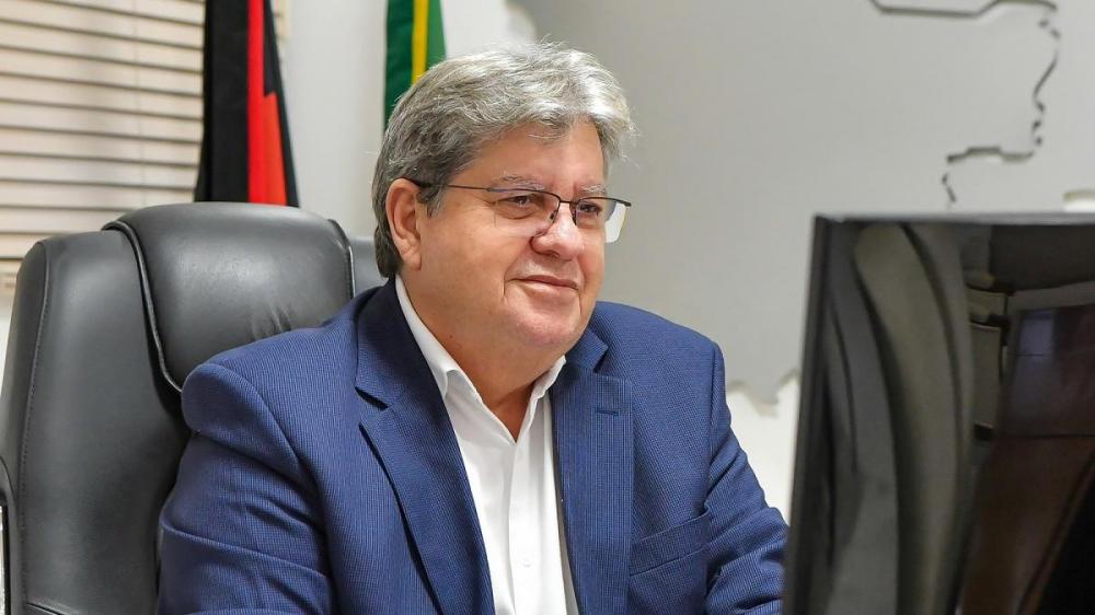 Governador João Azevêdo. (PSB). (Foto: Reprodução).