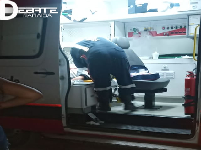 A arma utilizada no crime foi apreendida e em seguida as acusadas foram conduzidas à Delegacia Distrital (Foto: Reprodução)