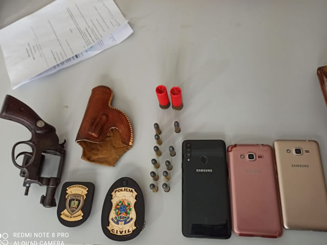 A operação foi realizada em decorrência de uma investigação de tentativa de homicídio ocorrida naquele município de Coremas no ano de 2020 (Foto: Reprodução)