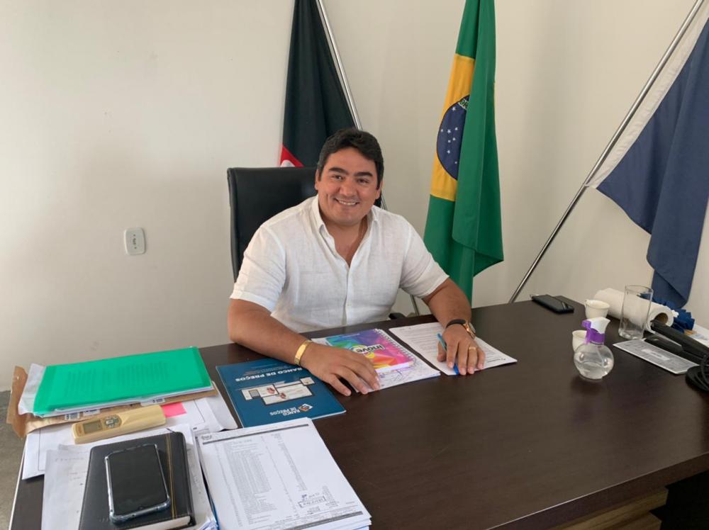 Lucas Braga (PSDB), prefeito do município de Marizópolis, sertão paraibano. (Foto: Debate Paraíba).