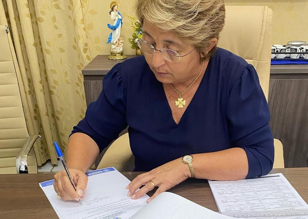 Leninha Romão (MDB) é investigada pelo MP por supostas irregularidades em compra de brinquedos. (Foto: Reprodução).