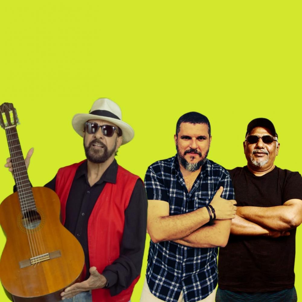 E Seu Pereira e Totonho, dois dos maiores compositores da Paraíba se unem para apresentar suas parcerias no show ‘Caixinha de Mimos. (Foto: Divulgação).