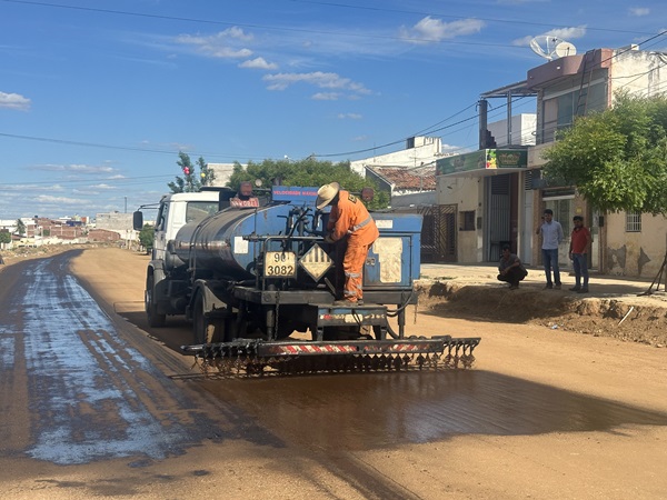 Os recursos para realização da obra, foram repassados à Prefeitura de Sousa pelo Governo do Estado da Paraíba. (Foto: Divulgação).