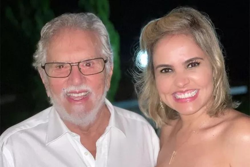 Carlos Alberto de Nóbrega e esposa estão com covid-19 (Foto: Reprodução Redes Sociais).