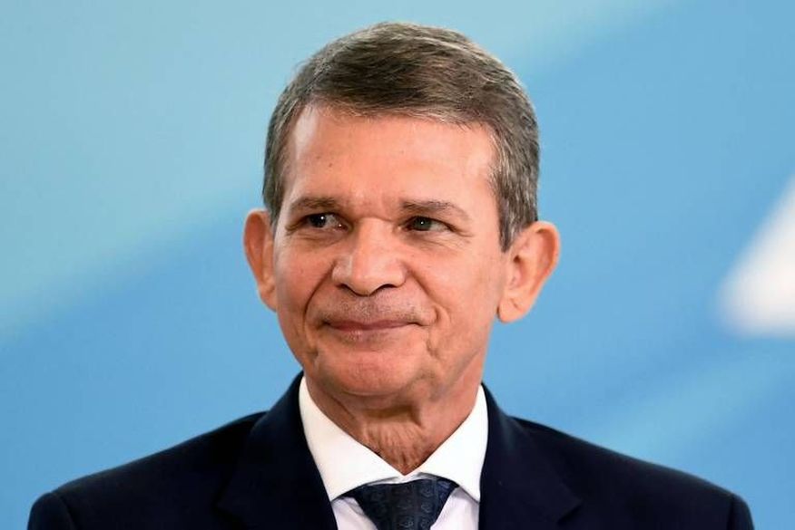 O general Silva e Luna, indicado pelo presidente para o comando da Petrobras. (Foto: Evaristo Sá/AFP).