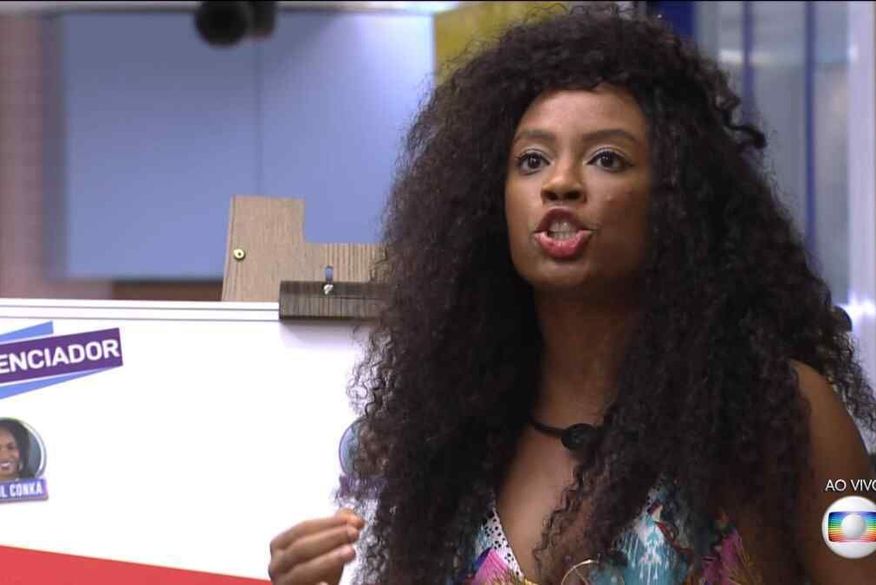Lumena foi eliminada na noite desta terça-feira (Foto: Reprodução).