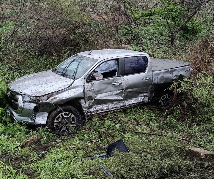 A Polícia Rodoviária Federal foi acionada ao local para adotar os procedimentos necessários a ocorrência (Foto: Reprodução)