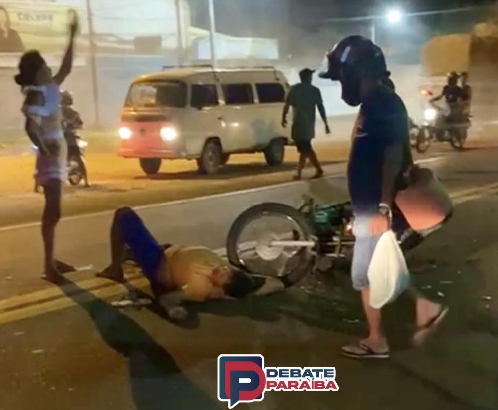 Após receberem os primeiros socorros pelo SAMU, os pacientes foram encaminhados ao Hospital Regional de Sousa (Foto: Reprodução)
