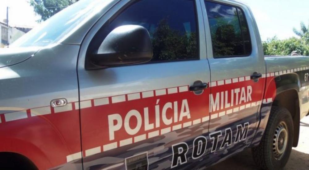 Guarnições de serviço da Polícia Militar foram acionadas e efetuaram diligências por toda a cidade, porém nenhum suspeito foi preso (Foto: Reprodução)