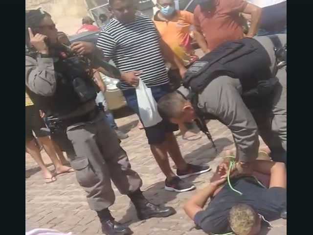 O Soldado Medeiros no dia 30 de abril do ano de 2018 também teria conseguido evitar um assalto em uma agência dos Correios na mesma cidade (Foto: Reprodução)