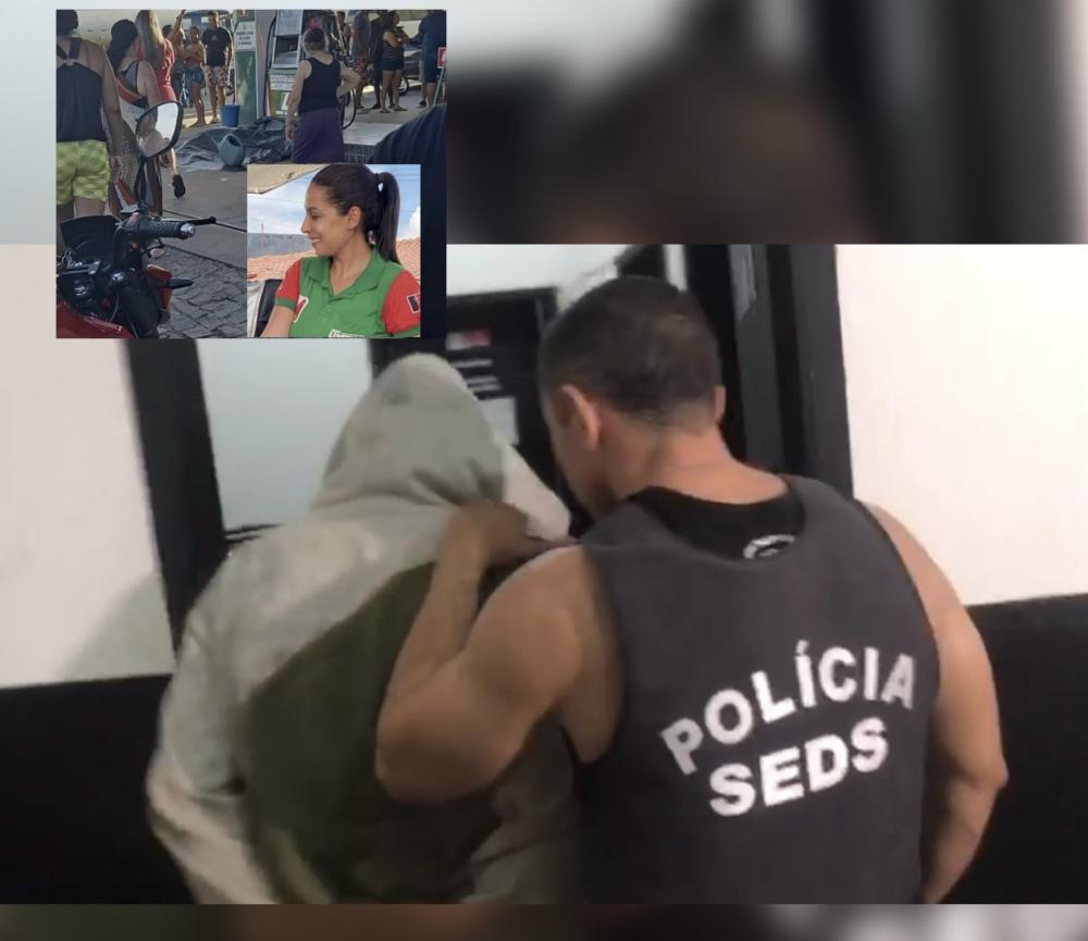 Francisco Dunga foi preso e conduzido à Central de Polícia Civil de Cajazeiras (Foto: Reprodução)