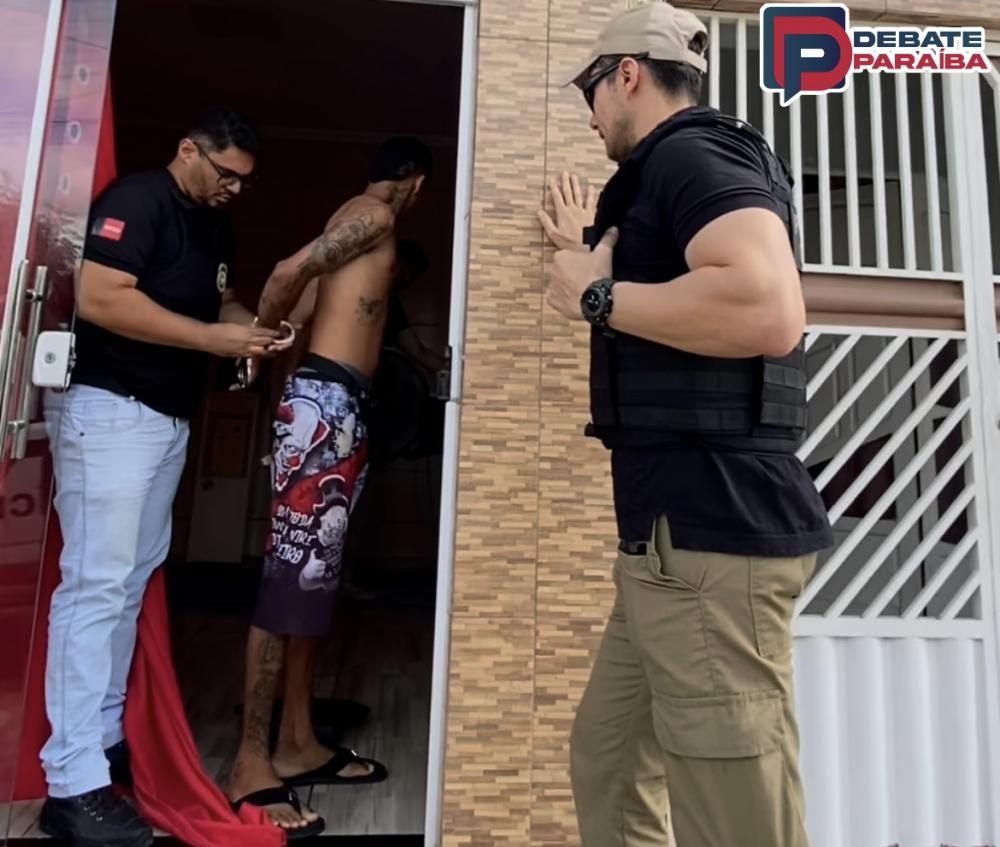 Na ação policial foram cumpridos quatro mandados de prisão e de busca em apreensão na Paraíba e no Pernambuco (Foto: Reprodução)